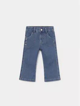 Джинсы клеш Mayoral, синий