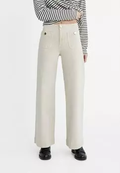 Джинсы-клеш Minimalist With Pockets Stradivarius, цвет stone