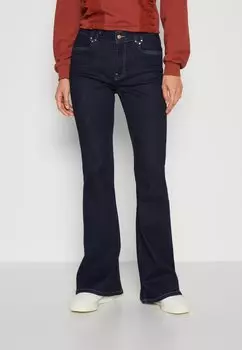 Джинсы-клеш Onlcheryl Retro Cutline ONLY, цвет dark blue denim