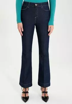 Джинсы-клеш Rinascimento, синие