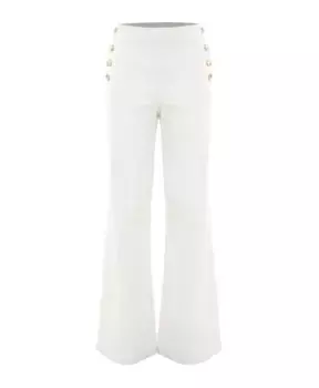 Джинсы-Клеш с декоративными пуговицами. Kocca, бежевый