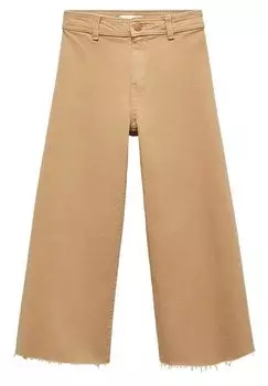 Джинсы-клеш Seamless Mango, цвет tobacco brown