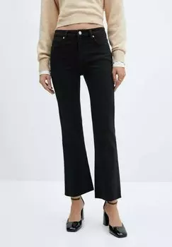 Джинсы-клеш Sienna Mango, цвет black denim