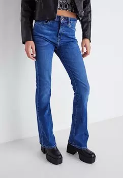 Джинсы-клеш SKINNY FIT FLARE Pepe Jeans, синий деним