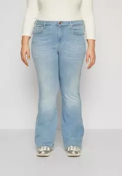 Джинсы-клеш SYLVIA Tommy Jeans Curve, Светло-синий