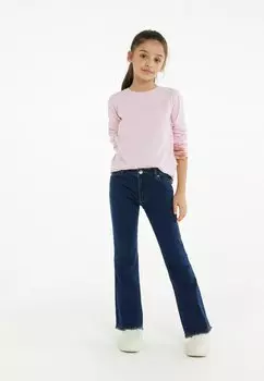 Джинсы-клеш Tezenis, цвет blau w denim scuro