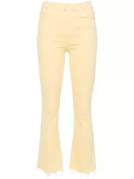 Джинсы клеш The Hustler MOTHER, желтый