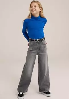 Джинсы-клеш Unknown WE Fashion, цвет grey