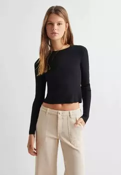 Джинсы-клеш UTILITY Mango Kids, цвет beige