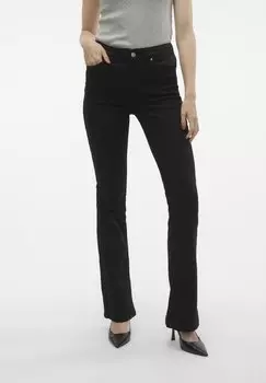 Джинсы-клеш VMFLASH Vero Moda, черный