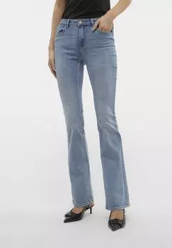Джинсы-клеш Vmflash Vero Moda Petite, цвет light blue denim