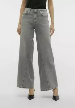 Джинсы клеш VMRAIL Vero Moda, серый деним