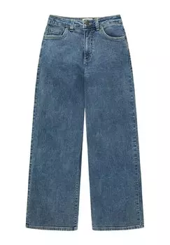 Джинсы-клеш WIDE LEG TOM TAILOR, цвет blue denim