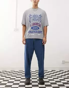 Джинсы Kobe baggy fit цвета «песочный» средней фактуры Dr Denim