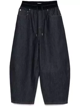 Джинсы-коконы Helmut Lang, синий