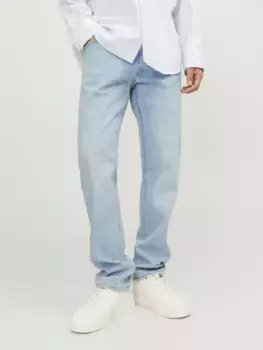 Джинсы комфортного кроя Jack & Jones "JJIMIKE JJORIGINAL MF 223", синий