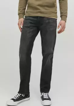 Джинсы комфортного кроя Jack & Jones "JJIMIKE JJORIGINAL AM 355", черный