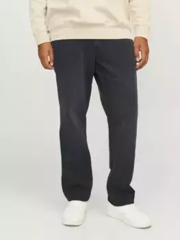 Джинсы комфортного кроя Jack & Jones PlusSize "JJIMIKE JJICON I.K. SQ 026 ПОЖАЛУЙСТА ", черный