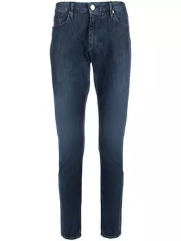 Джинсы кроя слим Emporio Armani, синий