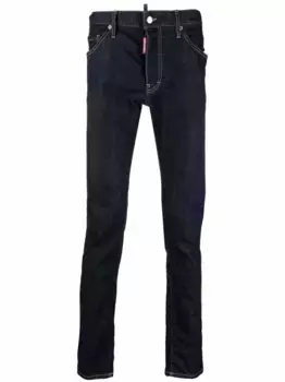 Джинсы кроя слим с логотипом DSQUARED2, синий