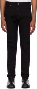 Джинсы крутого парня Dsquared2, черный