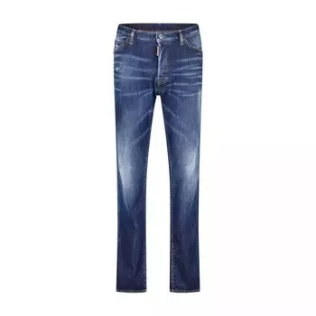 Джинсы крутой парень Dsquared2, синий