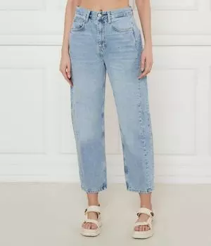 Джинсы культовый бочонок Regular fit Liu Jo, синий