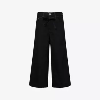 Джинсы-кюлоты Levis, черный