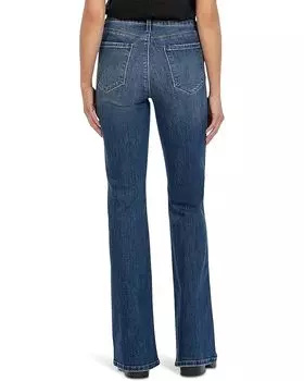 Джинсы KUT from the Kloth Ana High-Rise Fab Ab Super Flare in Ennobled, цвет Ennobled