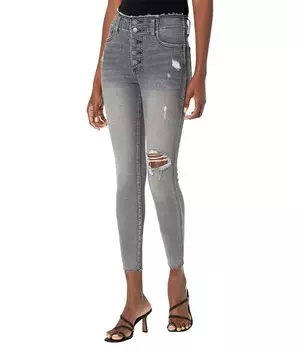 Джинсы KUT from the Kloth, Connie High-Rise Fab AB Skinny Raw - Button Fly Side in Bonus