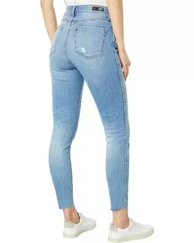 Джинсы KUT from the Kloth Connie High-Rise Fab AB Ankle Skinny-Raw Hem in Preferable, цвет Preferable