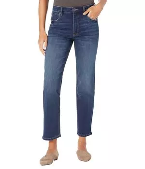 Джинсы KUT from the Kloth, Elizabeth High-Rise Fab AB Straight in Resounding
