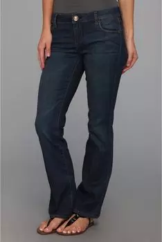 Джинсы KUT from the Kloth Farrah Baby Bootcut Short Inseam in Whim, цвет Whim