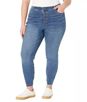 Джинсы KUT from the Kloth, Plus Size Donna High-Rise Ankle Skinny in Laureate