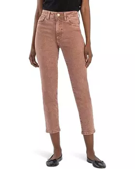 Джинсы KUT from the Kloth Reese High Rise Ankle Straight Regular Hem, цвет COFFEEE