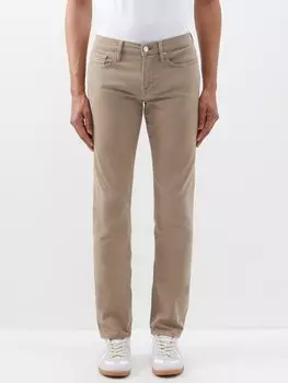 Джинсы l'homme узкого кроя FRAME, коричневый