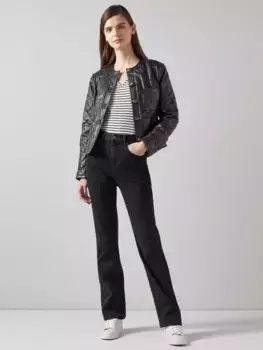 Джинсы L.K.Bennett Alice Straight Leg Denim, черный