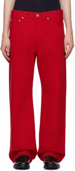 Джинсы La Casa 'Le de Nmes droit' JACQUEMUS, красный