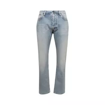 Джинсы Lanvin Straight Leg Jeans 'Light Blue', синий