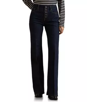 Джинсы Lauren Ralph Lauren Retro Flare Full Length Flare, цвет Rinse Wash