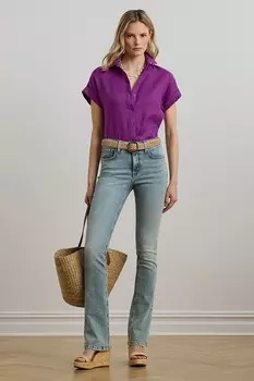 Джинсы Lauren Ralph Lauren, синий