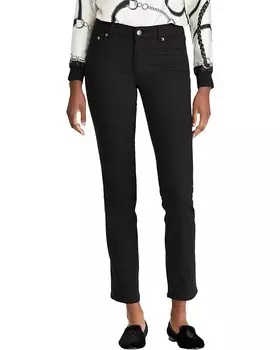 Джинсы LAUREN Ralph Lauren Slimming Premier Straight, черный