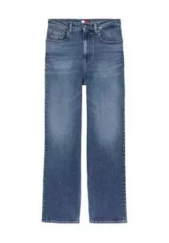 Джинсы "layla" облегающие длина до щиколотки Tommy Jeans, синий