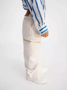 Джинсы Le de Nmes для ребенка Jacquemus, белый