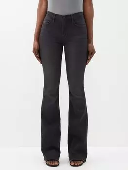 Джинсы le high flare FRAME, черный