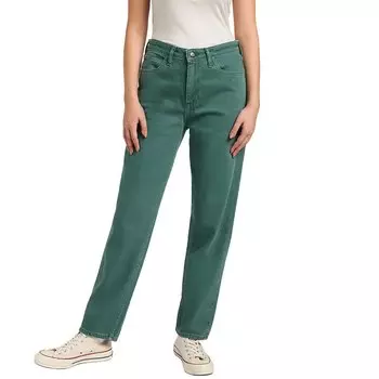 Джинсы Lee Carol Straight Fit, зеленый