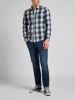 Джинсы Lee Dark Worn Regular fit, темно синий