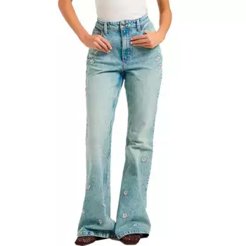 Джинсы Lee Flare Fit high waist, синий