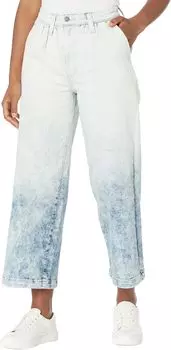 Джинсы Lee High-Rise Gathered Wide Leg Crop, цвет Very Peculiar