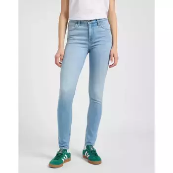 Джинсы Lee Scarlett high waist, синий
